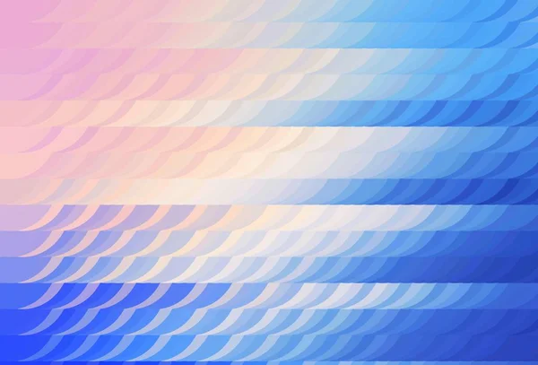 Light Pink Blue Vector Backdrop Memphis Shapes Σύγχρονη Αφηρημένη Απεικόνιση — Διανυσματικό Αρχείο