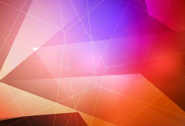 Koyu pembe, kırmızı vektör düzeni çizgiler, üçgenler. Soyut arkaplanda renkli eğimli üçgenler. Bir cep telefonu için arka plan.