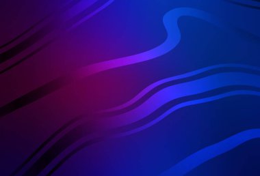 Koyu pembe, mavi vektör parlak soyut arkaplan. Gradyan tasarımlı, soyut, ışıltılı çizimler. İşiniz için yepyeni bir tasarım..