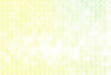 Açık yeşil, baloncuklu kırmızı vektör arka planı. Parlak renkli soyut çemberlerin olduğu bir resim. Reklamlar, broşürler için desen.