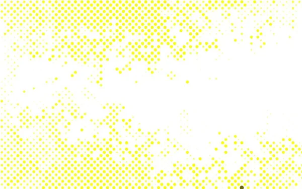 Açık Sarı Vektör Soyut Şekilli Baloncuklu Dekoratif Tasarımı Bulanıklaştırdı Soyut — Stok Vektör
