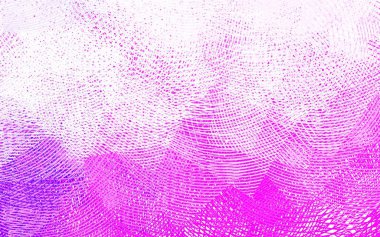 Açık Mor, pembe çizgili vektör şablonu. Çağdaş gradyan soyut çizgileri olan çizimler. Web siteniz için soyut tasarım.