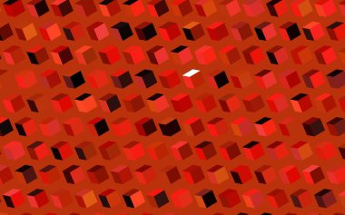 Koyu kırmızı, sarı vektör dokusu dikdörtgen biçiminde. Dikdörtgenli soyut gradyan çizimi. Reklamınız, posteriniz, afişiniz için en iyi tasarım.