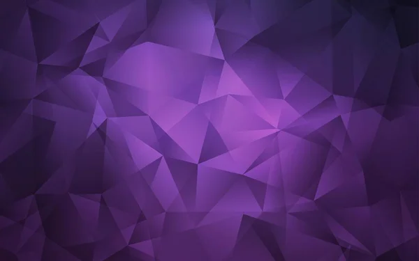 Тёмно Фиолетовый Векторный Многоугольник Геометрическая Иллюстрация Стиле Оригами Градиентом Совершенно — стоковый вектор