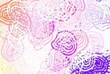 Rastgele biçimlerde ışık çok renkli vektör deseni. Modern tarzda değişen renkli kaotik formlar. İşiniz için en iyi akıllı tasarım.