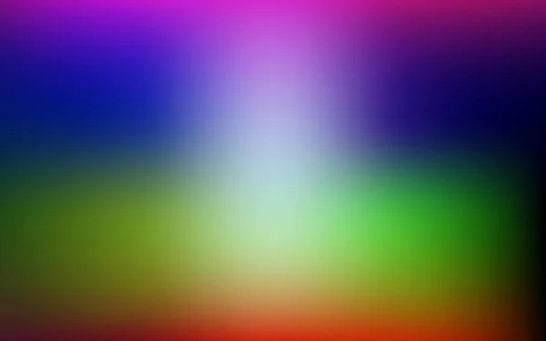Donkere Veelkleurige Vector Wazige Achtergrond Abstracte Kleurrijke Illustratie Met Vervaging — Stockvector