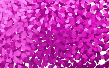 Kaotik şekilli açık pembe vektör şablonu. Soyut gradyan şekilli basit renkli çizimler. Duvar kağıtları için zarif tasarım.