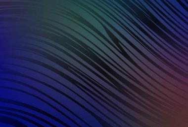 Açık Mavi, kırmızı vektör arkaplanı ve çizgi çizgileri. Değişken çizgileri olan renkli soyut çizimler. İş tasarımınız için şablon.