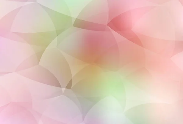 Lichtroze Gele Vectorachtergrond Met Driehoeken Prachtige Illustratie Met Driehoeken Natuurstijl — Stockvector