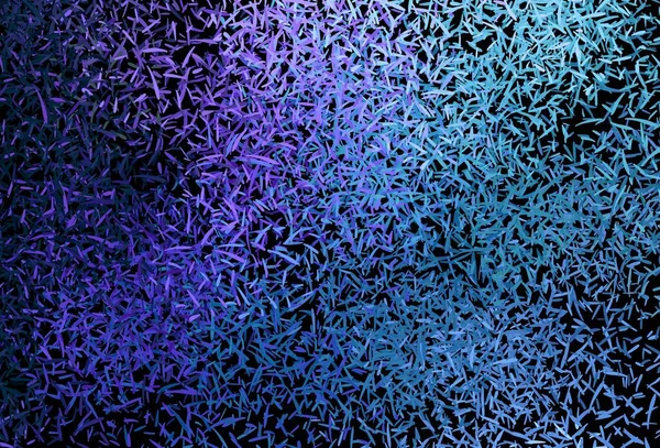 Dunkelrosa Blauer Vektorhintergrund Mit Gestreiften Streifen Bunt Leuchtende Illustration Mit — Stockvektor