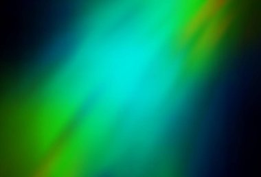 Koyu mavi, sarı vektör bulanık desen. Soyut ve gradyan renkte renkli çizimler. İşiniz için en iyi bulanık tasarım..