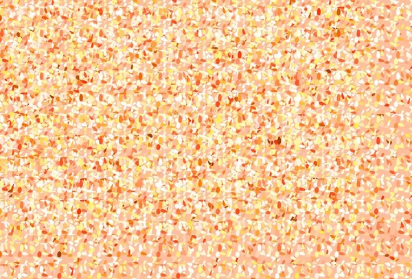 Светло Оранжевая Векторная Текстура Дисками Иллюстрация Набором Ярких Красочных Абстрактных — стоковый вектор