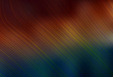 Koyu mavi, kırmızı vektör bulanık ve renkli desen. Soyut ve gradyan renkte renkli çizimler. Tasarımının yeni yolu.