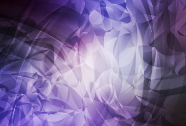 Rastgele şekilli açık mor vektör deseni. Rastgele şekillerle soyut tarzda dekoratif tasarım. Web siteniz için basit tasarım.