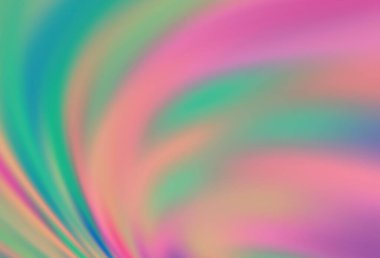 Açık Yeşil vektör bulanık şablon. Degrade ile soyut renkli illüstrasyon. İşiniz için akıllı tasarım.