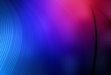 Koyu mavi, kırmızı çizgili kırmızı vektör düzeni. Alnında çizgiler olan soyut bir çizim. İşiniz için en iyi tasarım.