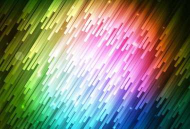 Koyu pembe, parlak çizgili yeşil vektör arkaplan. Bulanık dekoratif tasarım basit bir şekilde çizgilerle. İş ilanınız için akıllı tasarım.