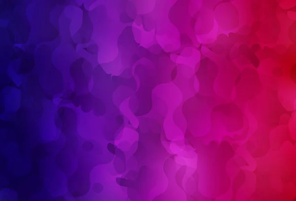 Dark Purple Sfondo Vettoriale Rosa Con Forme Astratte Illustrazione Con — Vettoriale Stock