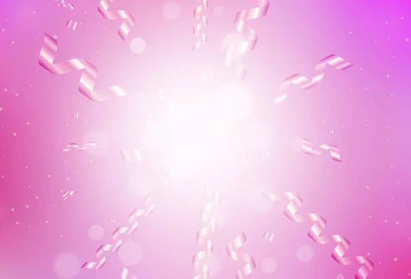 Светло Розовая Векторная Компоновка Новогоднем Стиле Умная Иллюстрация Градиентными Элементами — стоковый вектор