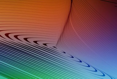 Açık yeşil, kırmızı vektör parlak soyut arkaplan. Soyut renkli gradyan çizimi. Tasarımının yeni yolu.