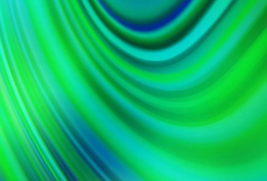 Açık yeşil vektör soyut arkaplan. Gradyan ile modern soyut çizim. Marka kitabı için zarif bir arkaplan.