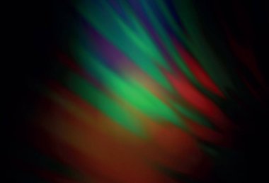 Koyu yeşil, kırmızı vektör soyut bulanık görünüm. Görüntü tarzında tamamen yeni bir renkli çizim. İşiniz için en iyi bulanık tasarım..