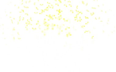 Çember şekilli açık sarı vektör düzeni. Doğa tarzında bulanık halkaları olan güzel renkli çizimler. Duvar kağıtlarının dokusu için desen.