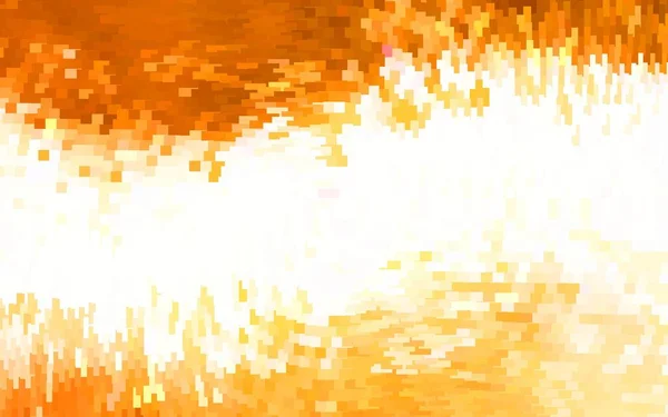 Світло Оранжевий Векторний Шаблон Ромбом Декоративний Дизайн Абстрактному Стилі Прямокутниками — стоковий вектор