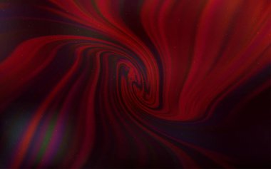 Koyu kırmızı uzay yıldızlı bir şablon. Parlak astronomik yıldızlı parlak renkli çizimler. Kozmik arkaplanlar için şablon.