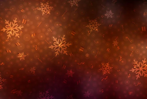 Dark Red Vector Background Xmas Style Design Xmas Style Xmas — 图库矢量图片