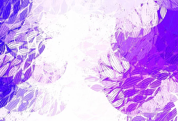 Світло Фіолетовий Векторний Фон Фігурними Фігурами Проста Барвиста Ілюстрація Абстрактними — стоковий вектор