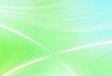 Keskin çizgileri olan açık yeşil vektör deseni. Bulanık dekoratif tasarım basit bir şekilde çizgilerle. Reklamınız, posteriniz, afişiniz için en iyi tasarım.