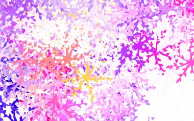 Açık mavi, soyut şekilli kırmızı vektör dokusu. Soyut tarzda rengarenk gradyan şekilleri olan bir resim. Bir cep telefonu için arka plan.