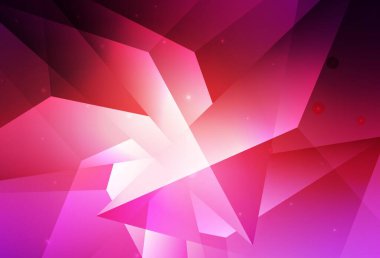 Açık pembe, sarı vektör. Güzel renkli illüstrasyon. Doğa tarzında bulanık daireler. Parlak renkli soyut çemberlerin olduğu bir resim. Bir kartvizit için modern tasarım.