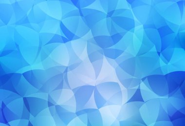 Hafif mavi vektör soyut mozaik arka plan. Noktalı resim stili üçgenler ile yaratıcı çizimde. Senin arka plan için dokulu deseni.