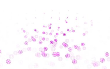 Açık mavi, diskli kırmızı vektör dokusu. Doğa tarzında bulanık halkaları olan güzel renkli çizimler. Marka kitabınız için yeni şablon.