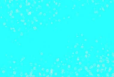 Rastgele şekilli açık yeşil vektör deseni. Renkli rastgele şekillerle modern soyut illüstrasyon. Web siteniz için basit tasarım.