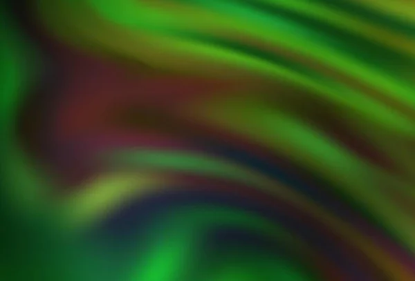 Σκούρο Πράσινο Διάνυσμα Αφηρημένο Θολό Φόντο Glitter Αφηρημένη Απεικόνιση Σχέδιο — Διανυσματικό Αρχείο