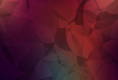 Koyu yeşil, kırmızı vektör düşük polimerli doku. Çokgen biçiminde, gradyan ile renkli çizimler. Arkaplanlarınız için desenli desen.