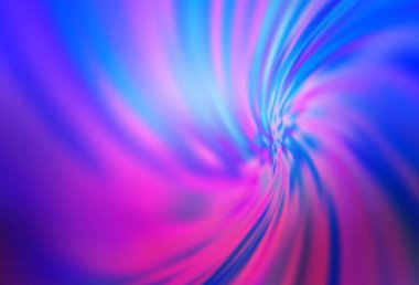 Açık mavi, kırmızı vektör soyut bulanık arkaplan. Görüntü stili ve gradyanı olan yeni renkli çizimler. Bir cep telefonu için arka plan.