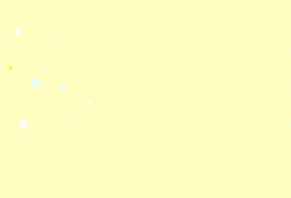 Lichtblauw Geel Vectorpatroon Met Willekeurige Vormen Illustratie Met Kleurrijke Gradiëntvormen — Stockvector
