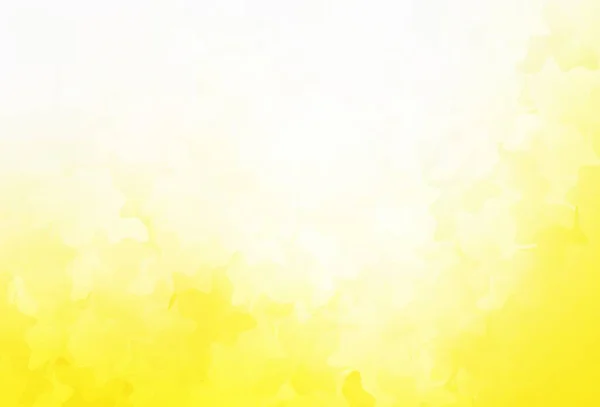 Светло Желтый Векторный Узор Произвольной Формы Современная Абстрактная Иллюстрация Красочными — стоковый вектор