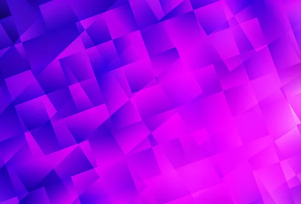 Light Purple Pink Vector Texture Rectangular Style Glitter Abstract Illustration — Vettoriale Stock