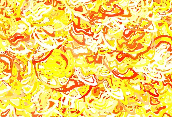 Jasnozielona Żółta Struktura Wektorowa Abstrakcyjnymi Formami Nowoczesna Abstrakcyjna Ilustracja Kolorowymi — Wektor stockowy