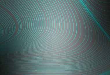 Bükülmüş çizgileri olan açık gri vektör arkaplanı. Eğilimli soyut bir çizim. İşiniz için en iyi tasarım.