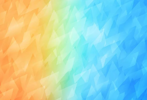 ライトブルー Rhombusとレッドベクトルの背景 抽象的な背景にカラフルなグラデーションで長方形 ビジネス広告 小冊子 チラシのパターン — ストックベクタ