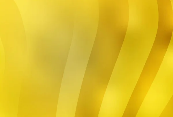 Світло Жовтий Векторний Барвистий Розмитий Фон Блискуча Абстрактна Ілюстрація Градієнтним — стоковий вектор