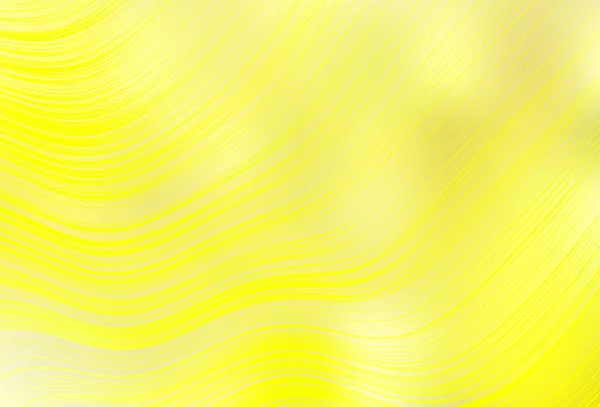 Vetor Amarelo Claro Modelo Brilhante Abstrato Ilustração Abstrata Colorida Com — Vetor de Stock