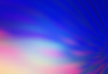 Açık pembe, mavi vektör bulanık arkaplan. Parlak renkli bir illüstrasyon. Tasarımlar için arka plan.