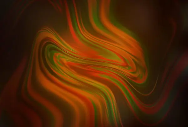 Fondo Abstracto Brillante Vector Naranja Oscuro Ilustración Abstracta Moderna Con — Vector de stock